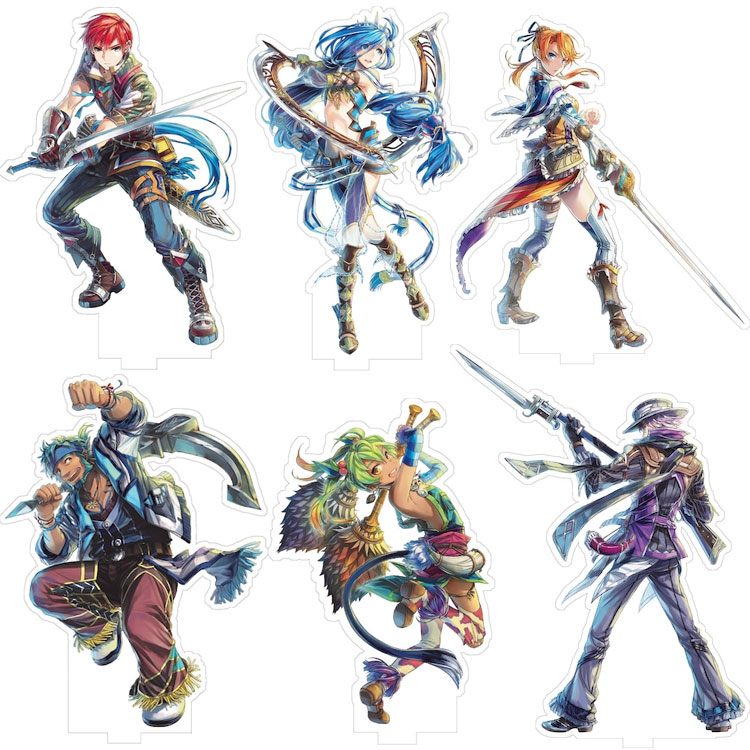 io琳派さんより『「イースⅧ」オーロラアクリルスタンド』が発売され