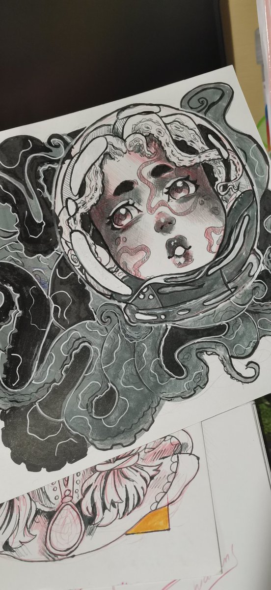 gabydrawing's tweet photo. Estoy tomando una maestría en modalidad virtual... Pero como siempre escuchó la clase mientras dibujo algo 😅😅😅

#art
#artist #artwork https://t.co/36ijfWYdn7