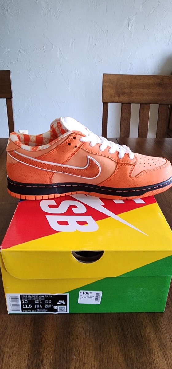 bhall001's tweet photo. @RetailTuesday Selling off some of my collection.  All DS, most everything size 10.  PayPal invoice or Zelle.  Whatever you prefer.   Prices include shipping with tracking.  Msg me if any questions.  Help me establish some rep!  😂  #size10M 

Jordan 1 Lost and Found - 425
Nike SB Lobster - 500 https://t.co/5agrK12tfn