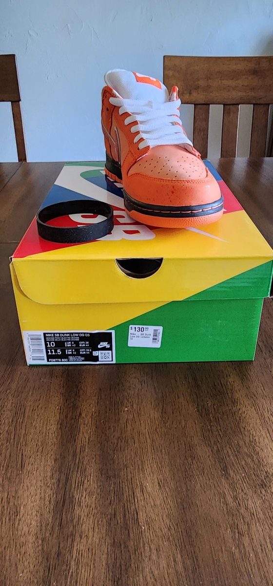 bhall001's tweet photo. @RetailTuesday Selling off some of my collection.  All DS, most everything size 10.  PayPal invoice or Zelle.  Whatever you prefer.   Prices include shipping with tracking.  Msg me if any questions.  Help me establish some rep!  😂  #size10M 

Jordan 1 Lost and Found - 425
Nike SB Lobster - 500 https://t.co/5agrK12tfn