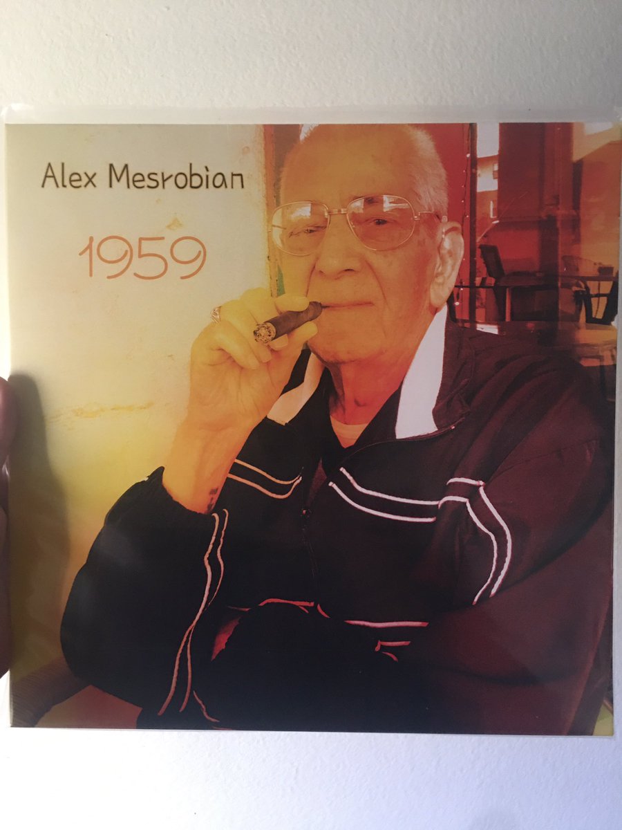 scott_bowser's tweet photo. Hell yeah my brother @alexmesrobian has a new album out on digital and vinyl.  So stoked I was able to get one of these! If you like scratching/beats then this is for you! Thanks buddy you’re the man! https://t.co/oTRh6nyIVm