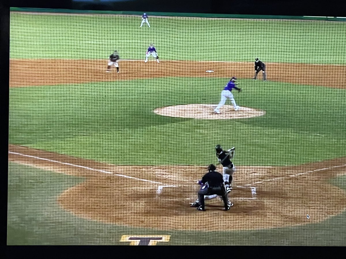 Dylan Cyr with the 2 Run Bomb!!! <a href="/UCABearBaseball/">UCA Baseball</a>