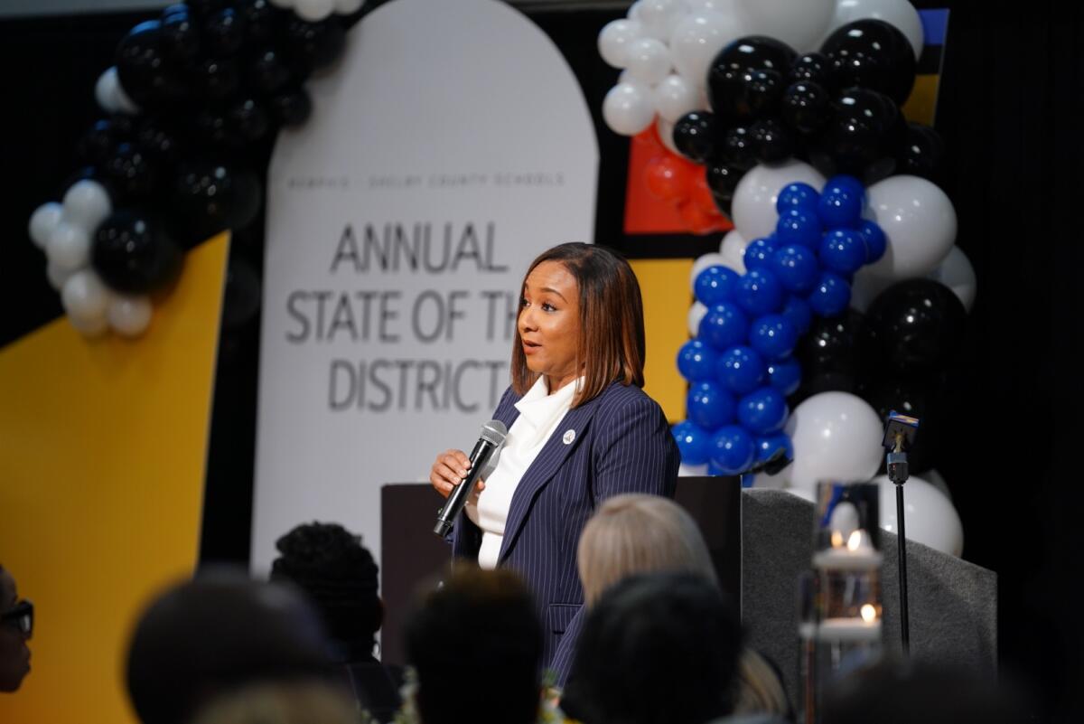 "This is the first time in my 20 years with the District that we've ever invited students to cover one of our press conferences." <a href="/MSCSK12/">Memphis-Shelby Co. Schools</a>