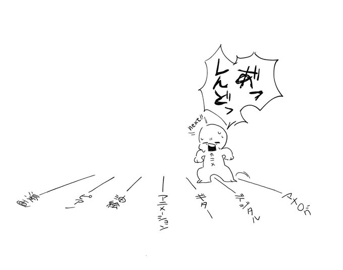 ずっと反復横跳びしてる 