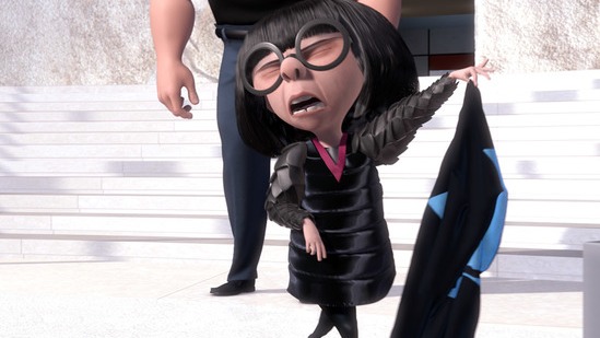 Pixar's tweet photo. Which Edna mood are you feeling today, dahling? 

Use: 
😳for shocked 
😑for not amused 
🤢for grossed out 
😀for happy

Other? Let us know in the comments! https://t.co/JrUsWcqiMV