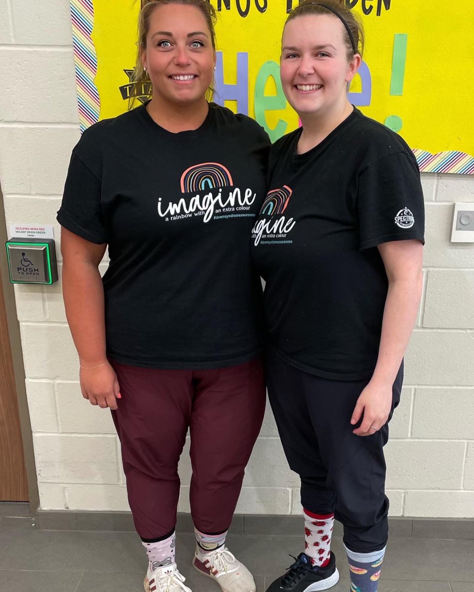WanklinBrooke's tweet photo. 3/21
World Down Syndrome Day
Here’s to all my homies with an extra chromie🥰
You make the world a better place and I’m lucky to have these hooligans apart of mine💕
#workwithmenotforme 
#worlddownsyndromeday #321 https://t.co/55uHtDZW8W