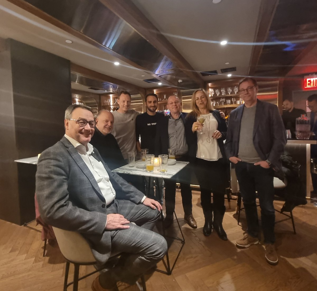 🙌With our <a href="/H20EU/">Water Europe</a> ambassadors in #NewYork the evening before the #UNWaterConference2023! 

⌛️We are only hours away from the event we are all waiting &amp; preparing for! We can't wait to meet with the rest of you tomorrow and kick-off with our side events watereurope.eu/events/un-2023…