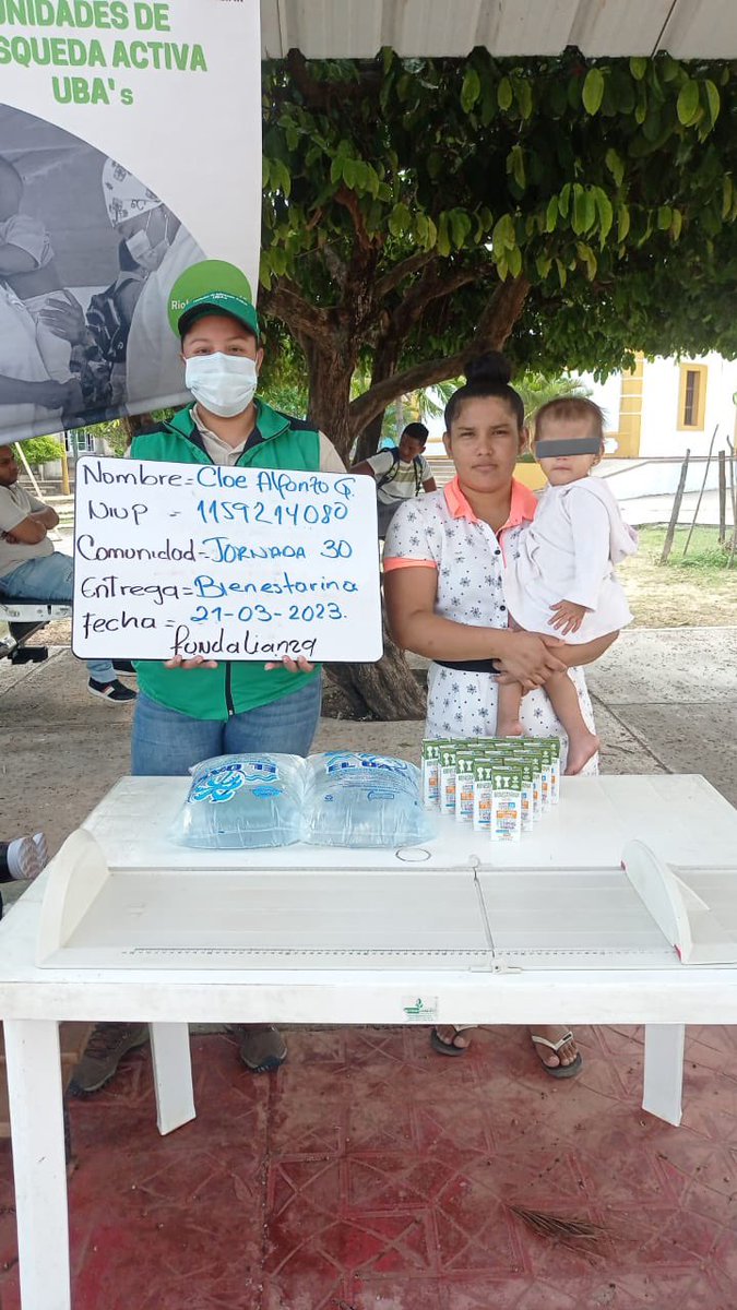 yaneriscc's tweet photo. Hoy acompañamos jornada de identificación con la Registraduría Nacional en el corregimiento de Tomarrazón #Riohacha. Se valoraron 33 niños y 2 madres gestantes. Encontrando 4 niños en riesgo de desnutrición que serán vinculados al programa Mil días de #ICBF para su recuperación. https://t.co/yIncNbL6gp