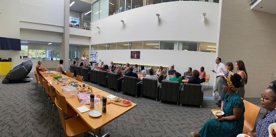 NurseMidwifeECU's tweet photo. Yesterday, we celebrated WA Harmony Week by holding a shared lunch where everyone brought in food from their different countries of heritage. A big THANK YOU to our Social Committee for arranging such a delicious celebration. @EdithCowanUni
#MulticulturalWA #harmonyday2023 https://t.co/nKoHcyEoTw
