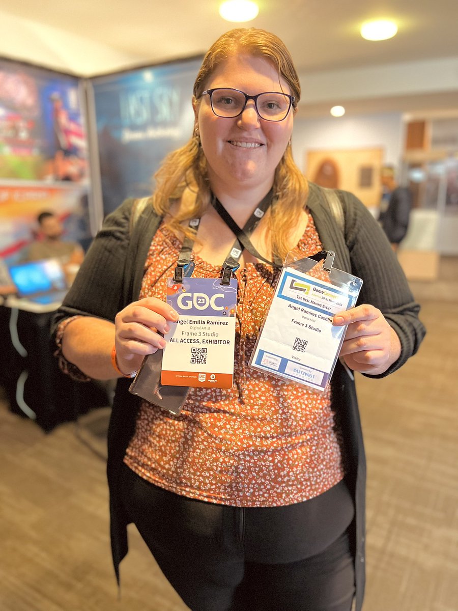 Frame3Studio's tweet photo. Day one at #GDC and #gameconnectionamerica. San Francisco has been rainy, but it is amazing to be here making friends and contacts!! #gamedev #indiegamedev #videogames @gameconnection #GameCoAmerica23 https://t.co/BH4lUs5nIs