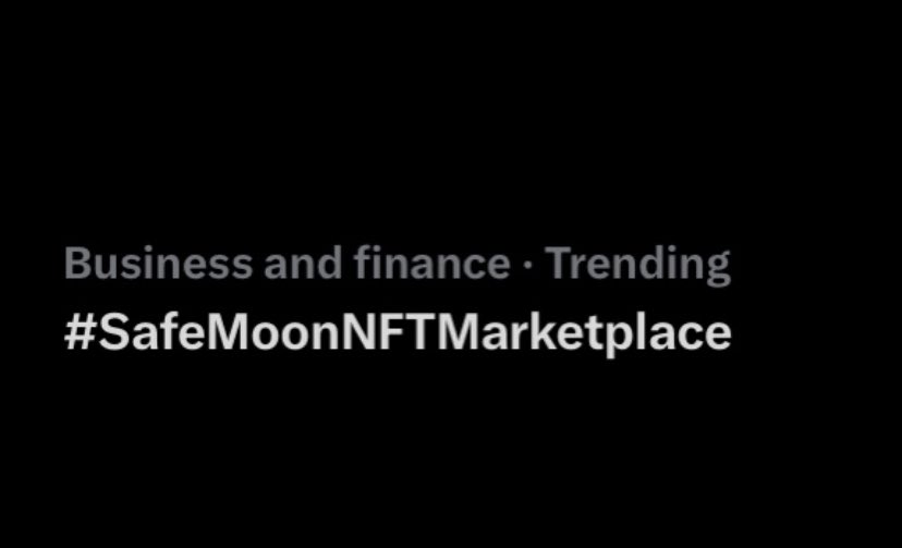 FaboisMe's tweet photo. #SafeMoonNFTMarketplace is trending great work sfm army 
👀🚨👀🚨👀 https://t.co/xgO0Q7Y30a