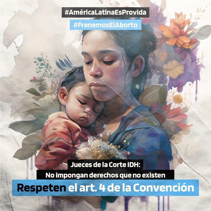 Levantemos la voz 🗣️Marquemos estos días en la historia de América latina

#FrenemosElAborto
#AmericaLatinaEsProvida
<a href="/FrenteJovenAR/">Frente Joven</a> 
@DignidadOk