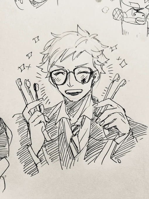 朝の一発描き
ぺかーーーーーッッ🦷🪥✨ 