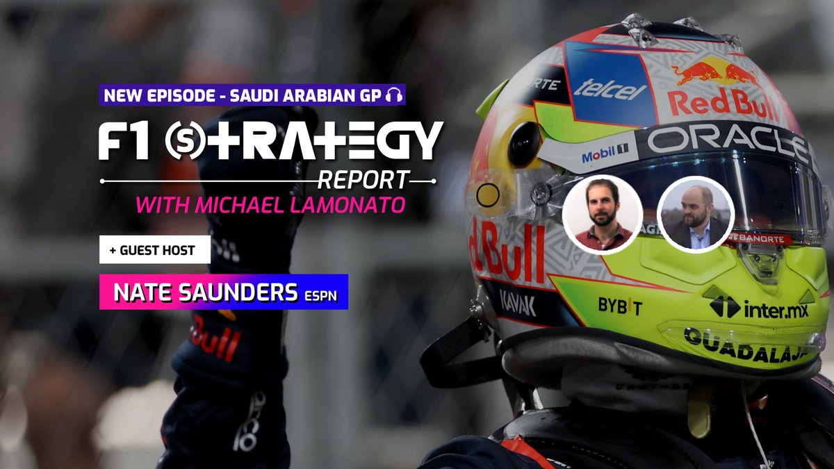 Join <a href="/MichaelLamonato/">Michael Lamonato</a> and special guest host <a href="/natesaundersF1/">Nate Saunders</a> from <a href="/ESPNF1/">ESPN F1</a> as they break down the key strategic elements of the #SaudiArabianGP on the F1 Strategy Report Podcast <a href="/StreamEvergreen/">Evergreen Podcasts</a> evergreenpodcasts.com/the-f1-strateg…