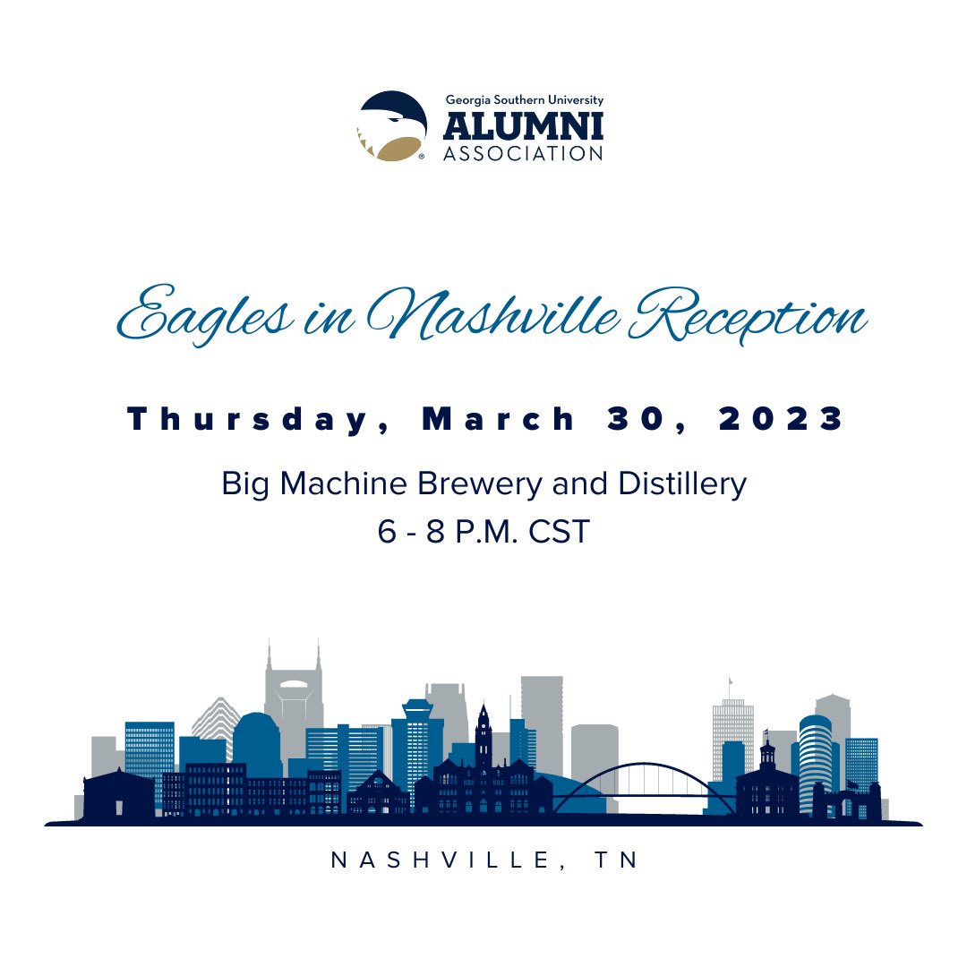 LashAndrew's tweet photo. @GaSouthernNash @GASouthernAlums Let’s sell this event out. Share with everyone. https://t.co/MwhzDPTtfD https://t.co/PwBqAWq51K