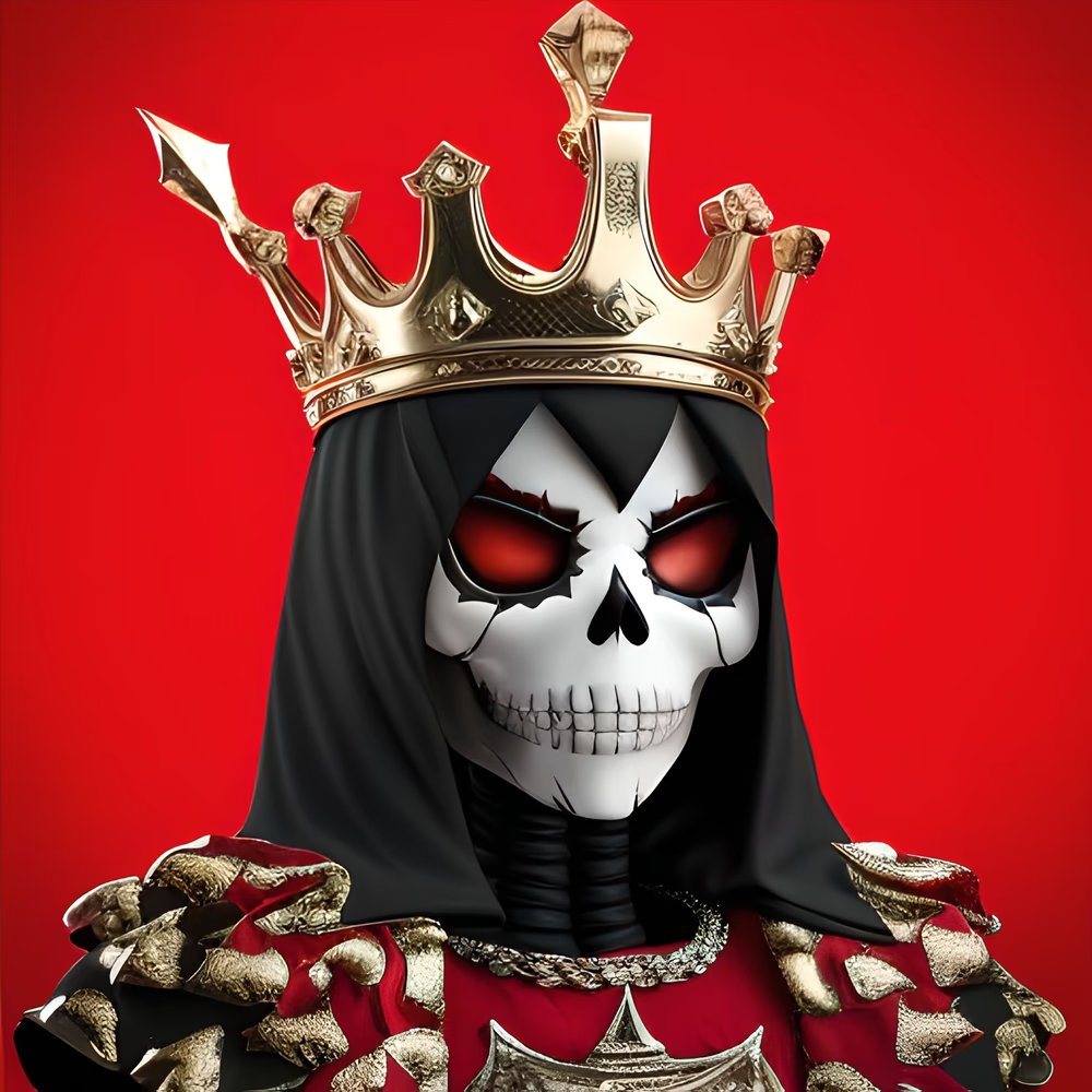 AoWKingdoms_ETH's tweet image. When @_TrueVoodoo saw this project he knew we had to grab one for the treasury. Our holders will have a chance to win it in an upcoming war. It&apos;s important to support other projects doing revolutionary things involving art, ai, and storytelling like us.

Go follow @skeleton_hall