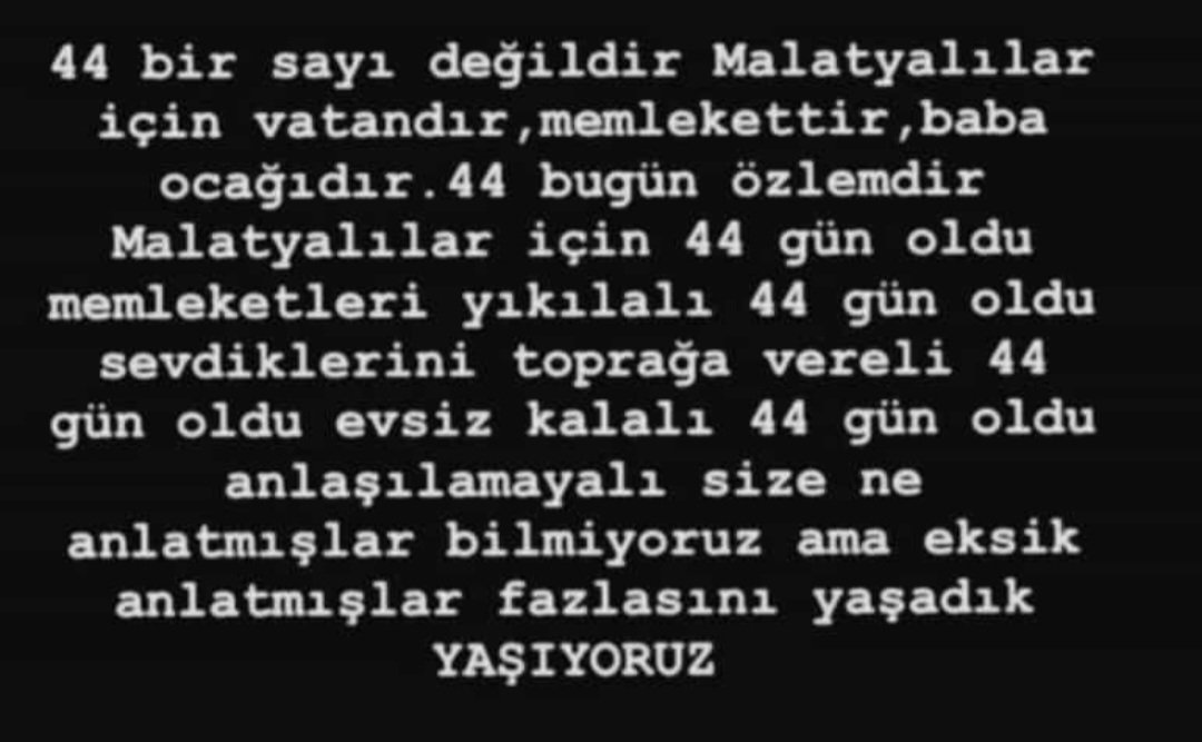 #SahipsizMalatya