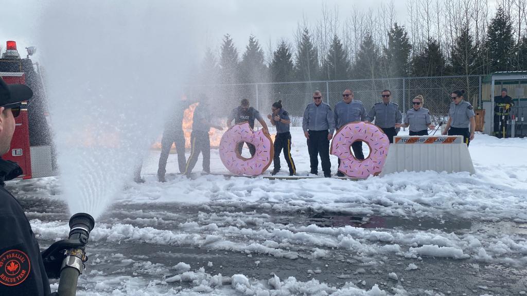 TLFCS's tweet image. Langley RCMP graciously invited us to participate in a fundraising competition against other British Columbia detachments, for the benefit of Special Olympics BC. The competition involves a Virtual Polar Plunge, we are honored to assist them in this noble cause.
