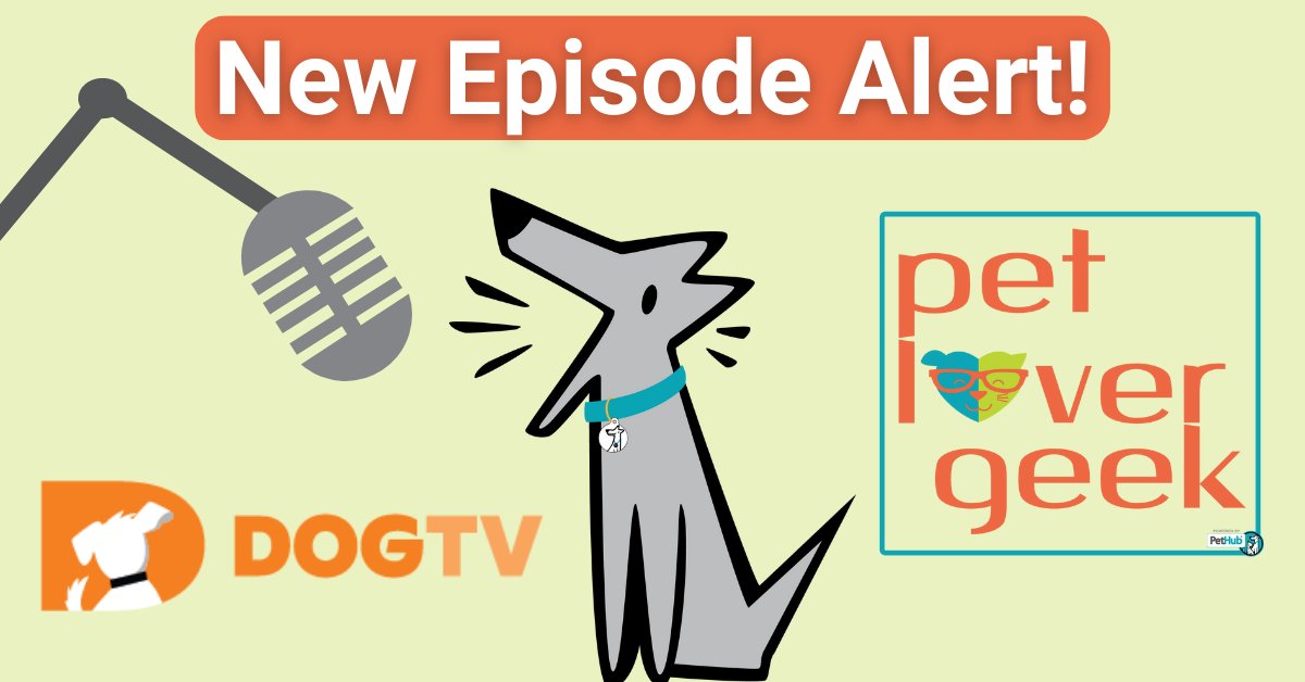 The #PetLoverGeek podcast is on a roll with fun new episodes! Learn all about the SCIENCE behind dog enrichment and how programming like #DogTV is designed for how pets process the world around them.  <a href="/dogtv/">DOGTV</a> 

ow.ly/lRay50NoA2q
