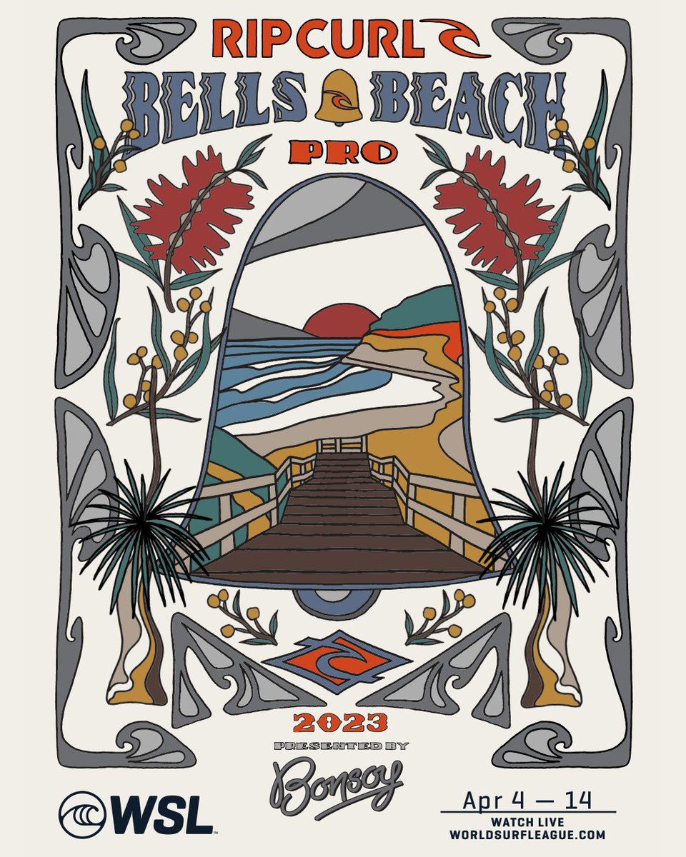 Next stop, Australia! 🦘 
Watch the #RipCurlProBellsBeach, April 4-14 on worldsurfleague.com.
<a href="/ripcurl/">Rip Curl</a> <a href="/OriginalBonsoy/">Bonsoy</a>