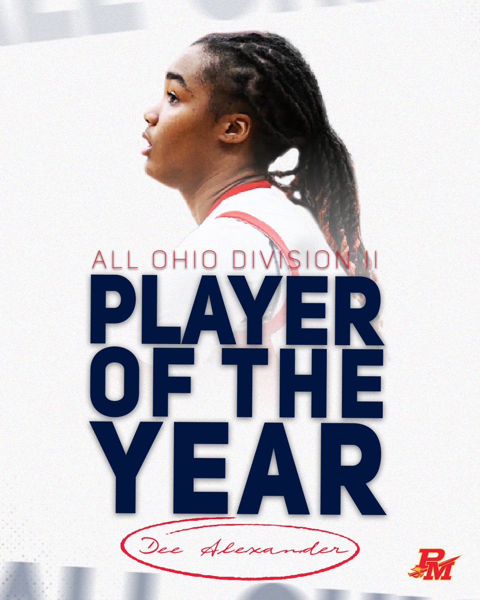 The Ohio Division II Player of the Year is 𝐇𝐄𝐑𝐄 𝐓𝐎 𝐒𝐓𝐀𝐘. Dee Alexander adds another POY honor to her list of accolades after being named the Division II POY by the Ohio Prep Sportswriters Association. • • • @dee__2025 #Together #OnwardCavs #DWWD #TEACH