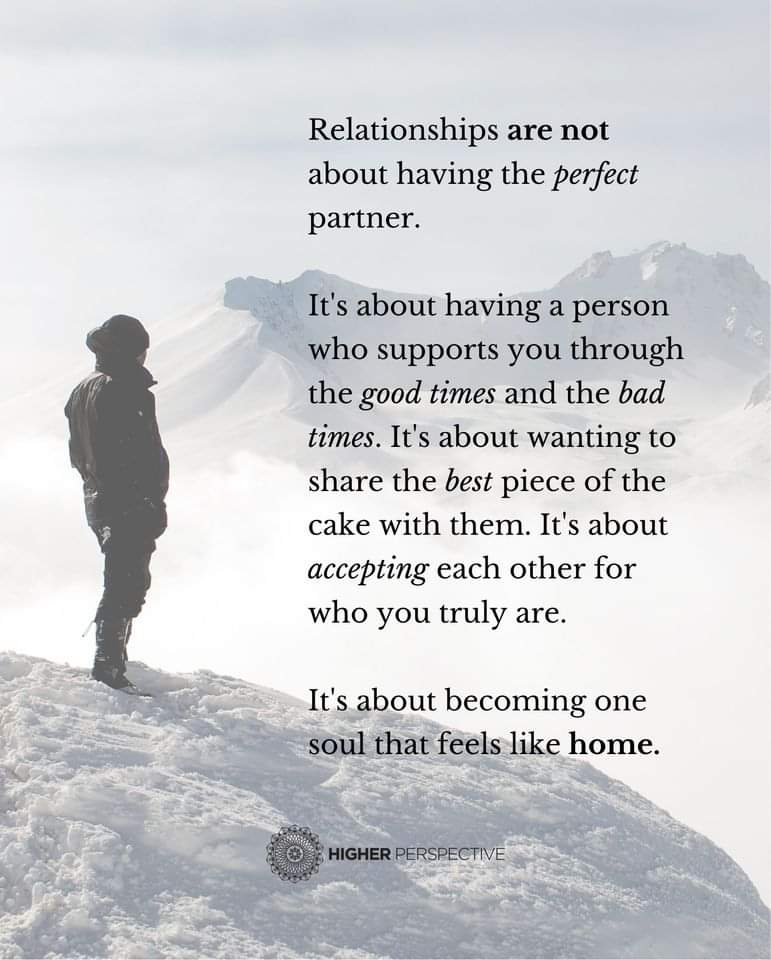 #higherperspective #relationships 
Maybe so