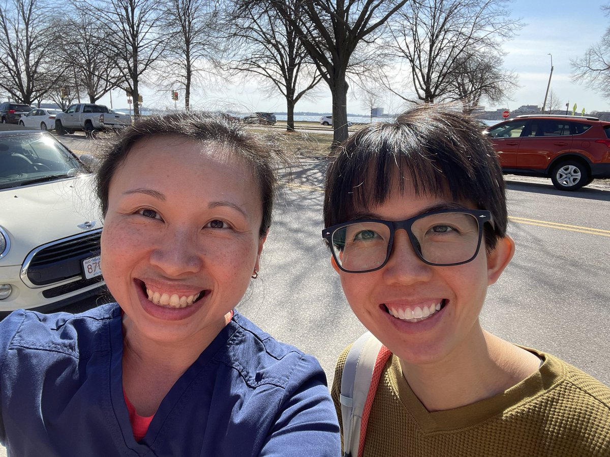 A perfectly sunny 😎 day in Boston to take geriatrician and Singaporean home care doc Dr. Joyce Yap <a href="/TTSH/">TanTockSeng Hospital</a> on home visits. Can’t wait to collaborate in the future and go out on home visits when I find myself in Singapore someday!! #homecaremedicine #homemedtwitter <a href="/BUgeriatrics/">BMC|BU Geriatrics Fellowship</a>