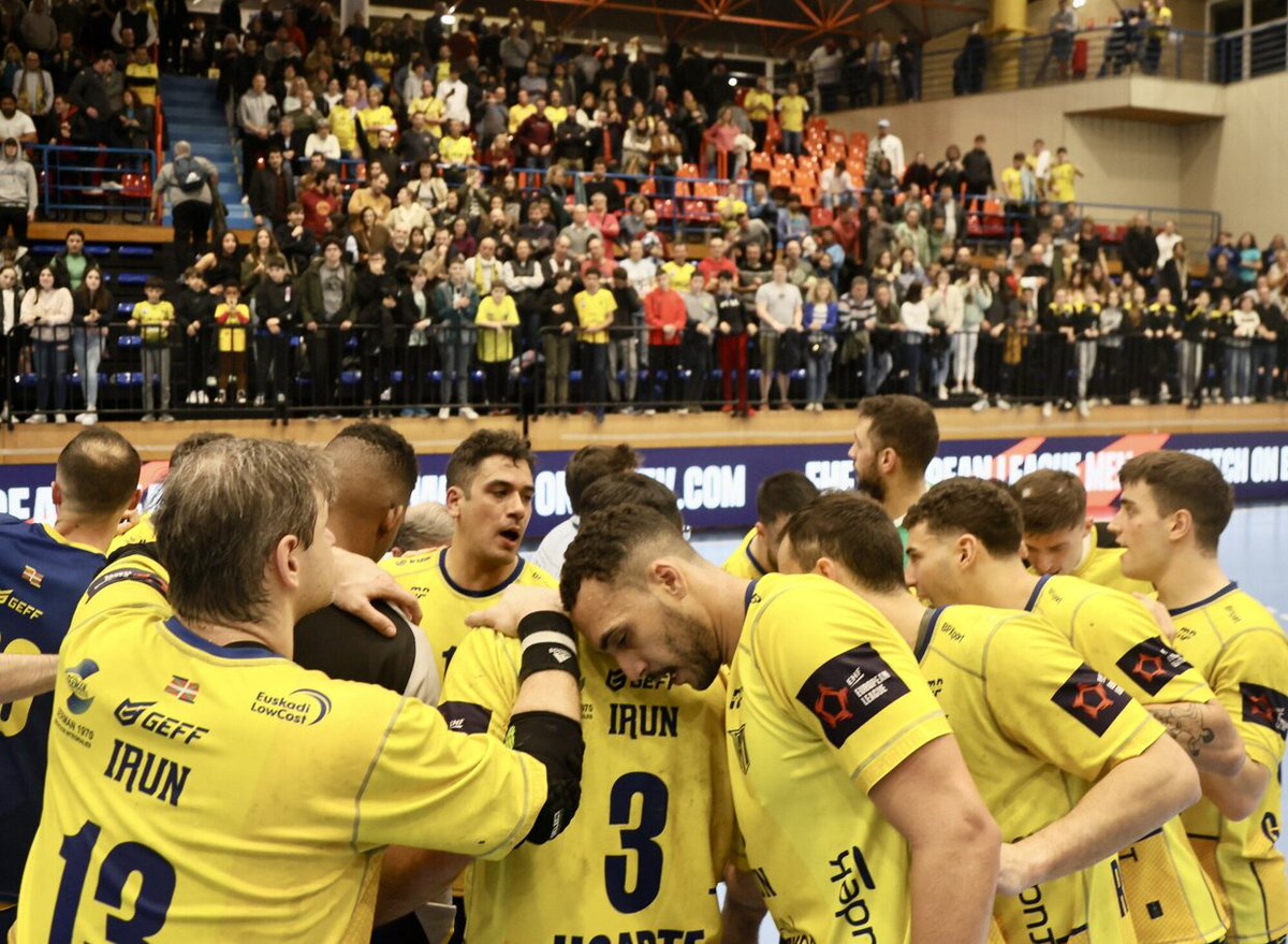 NotGip's tweet photo. 📸 [Fotos] El @CDBidasoaIrun llevará a Lisboa tres goles de renta (30-27) en los octavos de la European League

👉🏽 https://t.co/6QWRZpK9v2 https://t.co/RGxexVHFww