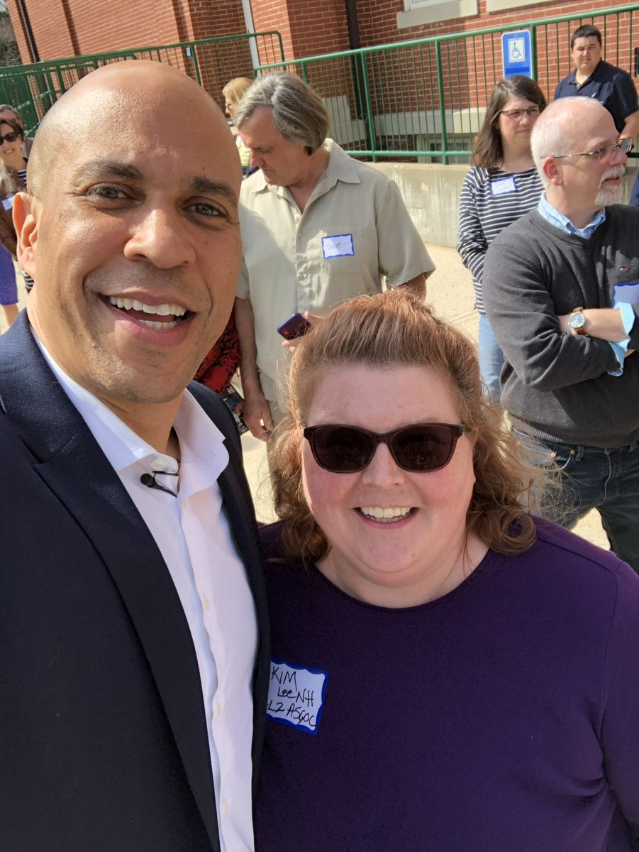 KimberMemm's tweet photo. @LaurenKovach @CoryBooker @corybooker you’re our champion! https://t.co/aLyojdSaXJ