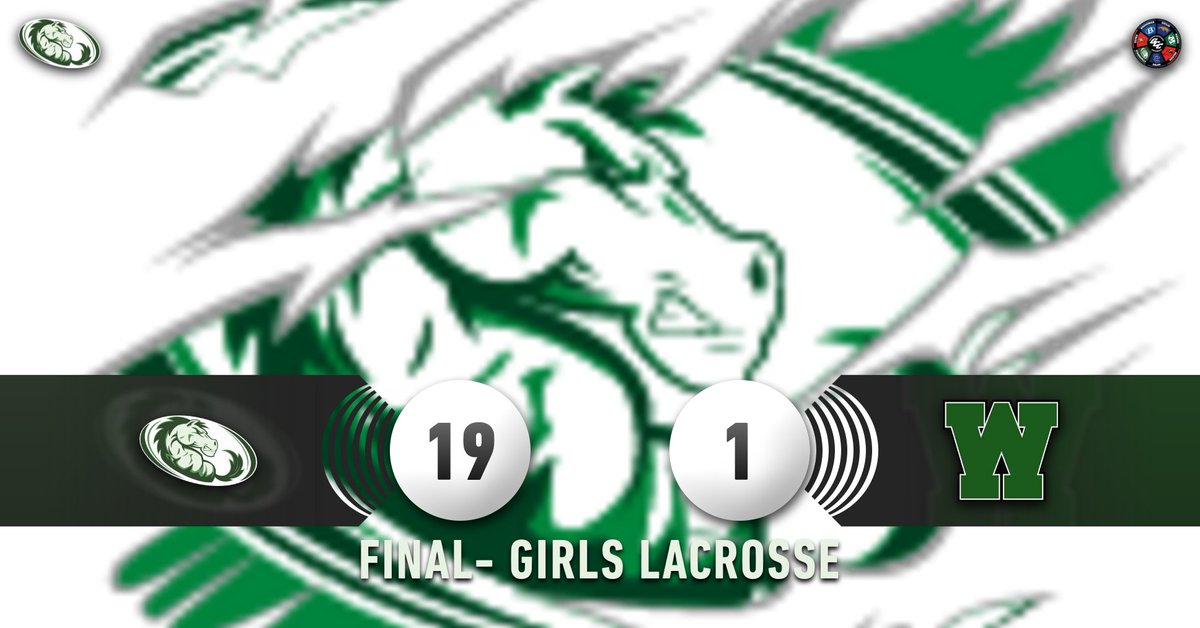 Girls lacrosse final from Westlake 19-1.  The Lady Mustangs move to 2-0 on the season