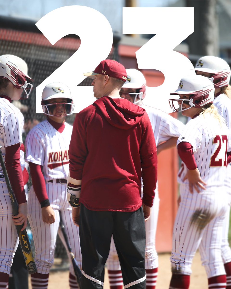𝙍𝘼𝙉𝙆𝙀𝘿 ⬆️

<a href="/coesoftball/">Coe College Softball</a> is ranked 23rd in this week’s <a href="/NFCAorg/">National Fastpitch Coaches Association</a> DIII poll after an impressive Arizona spring break trip! 

The Kohawks, who are 13-3 this season, continue the campaign with a top-25 matchup this Saturday against Saint Benedict at Clark Field! 

#KohawkNation
