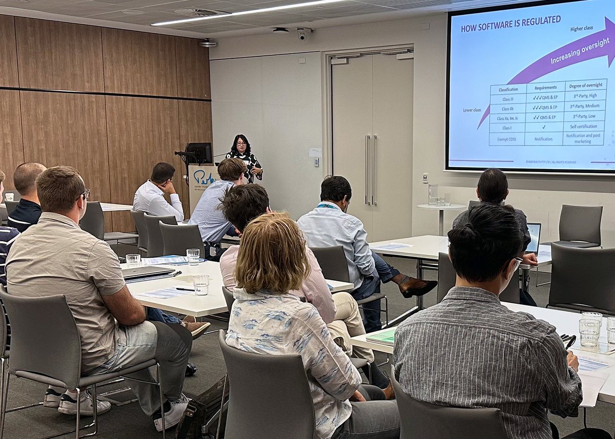 ANDHealthAU's tweet photo. Our #WACHCI Expert Workshop Series kicked off yesterday 🙌 

Thank you to our speakers and partners for supporting this interactive and insightful session on regulation for digital and digitally-enabled medical technologies.

Learn more about WACHCI: https://t.co/EpOfigw7dS https://t.co/7Uw5BS6pZe