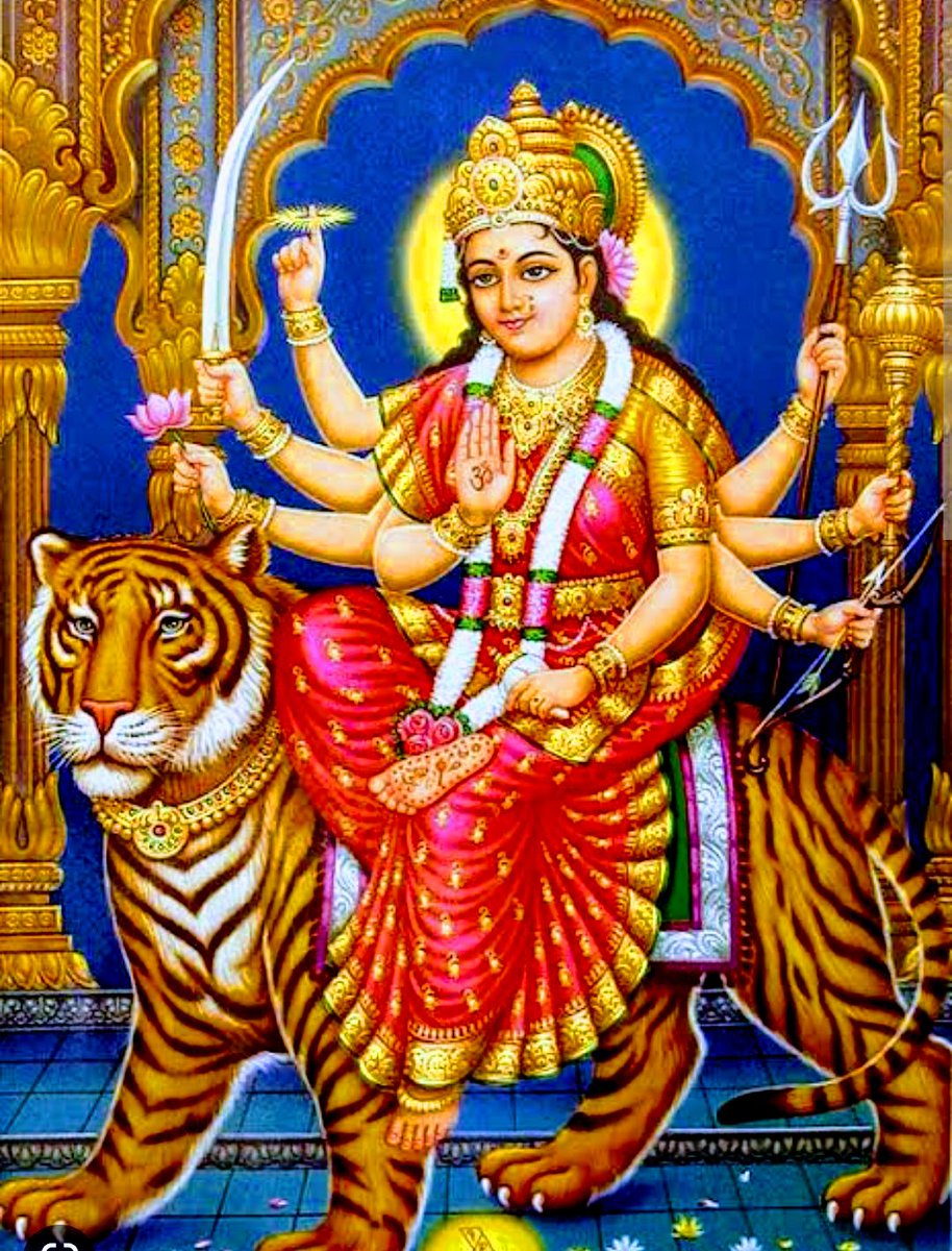 सर्वमंगल मांगल्ये शिवे सर्वार्थ साधिके।
शरण्ये त्र्यंबके गौरी नारायणी नमोस्तुते।।
सभी भक्तों को #चैत्र_नवरात्रि #गुडीपडवा और
#हिन्दू_नूतन_वर्ष की हार्दिक शुभकामनाएं 💐🙏
#मां❤️की कृपा सभी पर सदैव बनी रहे 🙌
#जय_माता_रानी_की🚩🙏