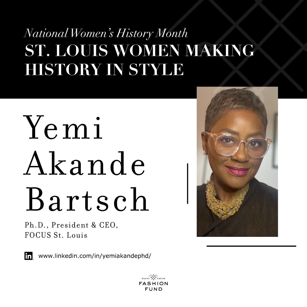 dryemiakande's tweet photo. Thank you for the spotlight @STLFashionFund. Inspired by the work you do in our region. https://t.co/5hLGA2PC1n
