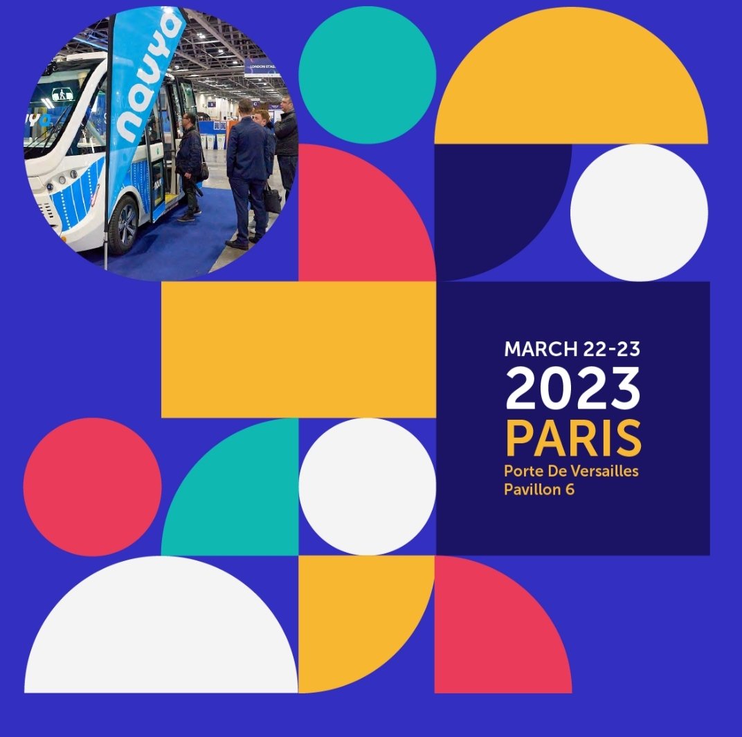 YoGoKo est présent sur 
<a href="/AUTONOMY/">AUTONOMY</a> Mobility World Expo à Paris Porte de Versailles les 22 et 23 mars. Vous pourrez nous y retrouver sur le stand du groupement d'entreprises #AI4Cites en compagnie de nos partenaires <a href="/CIL4Sys/">CIL4Sys</a> <a href="/utaccompany/">UTAC</a> <a href="/INTEMPORA/">INTEMPORA</a> et @NextMoveCluster