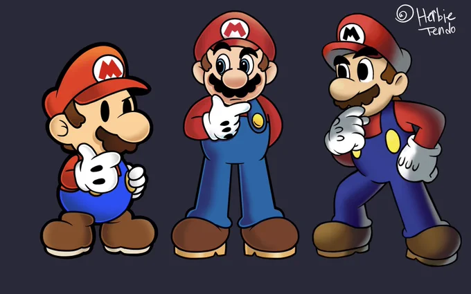 Today's follow Friday will be featuring  !Meet Herbie, an artist and animator. Works on digital art and sometimes traditional. In addition, he loves to do fanart of cartoons and video games he enjoys. He is really good at mimicking  Mario and Luigi styles! 