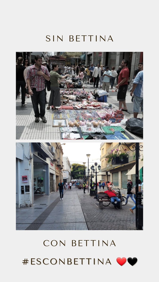 Solemos no valorar lo que tenemos hasta que lo perdemos. Fue un gran logro de nuestra intendenta <a href="/RomeroBettina/">Bettina Romero</a> poner orden en la ciudad. 
Claro que #EsConBettina ❤️🖤