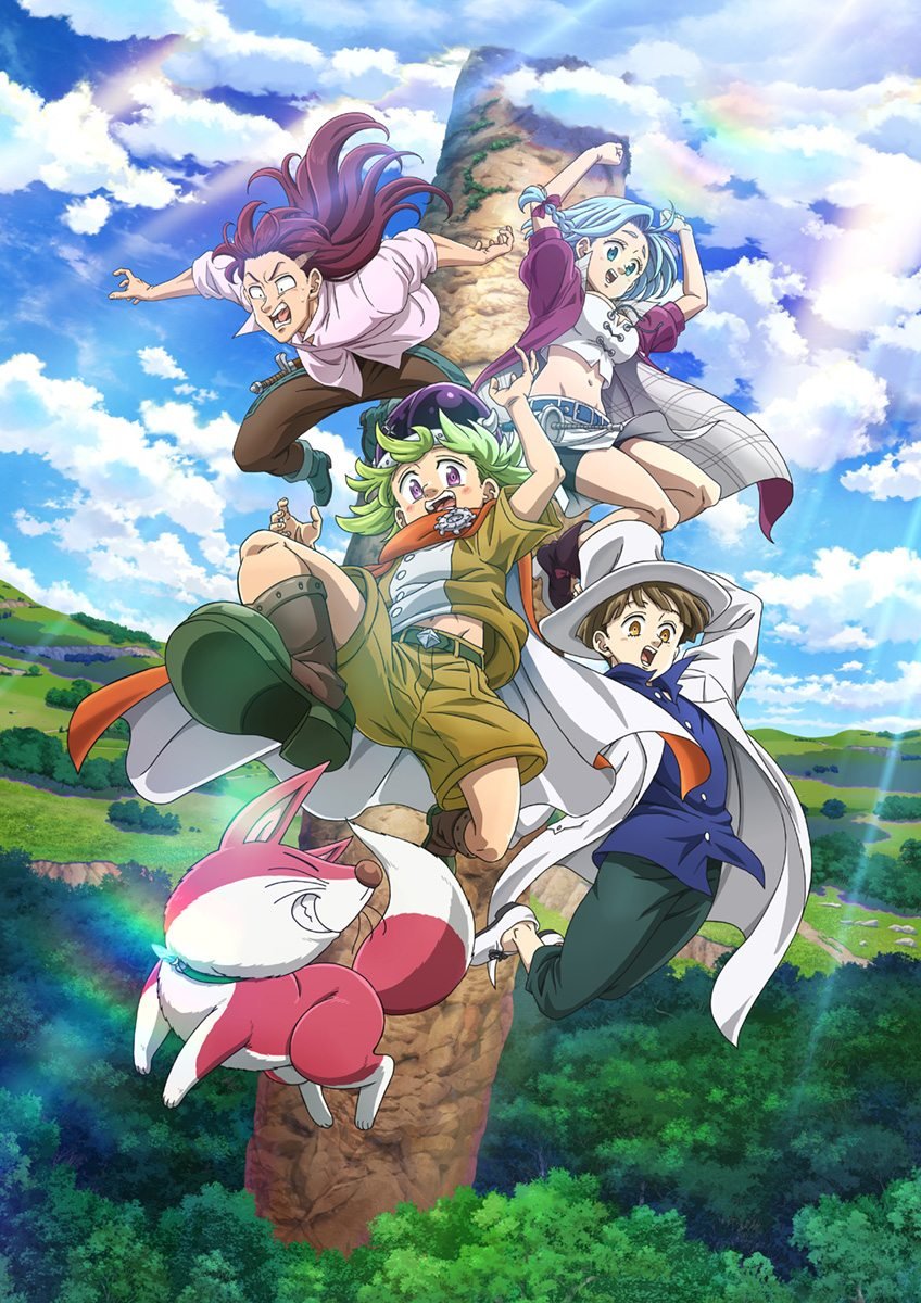 Otakus Brasil 🍥 on X: Novo visual do anime Nanatsu no Taizai