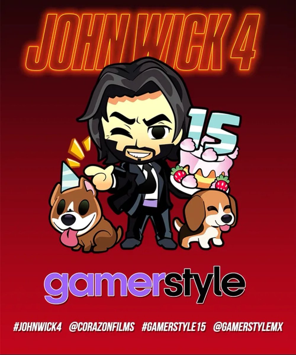 kaylan_vk's tweet photo. Friendly reminder de que hoy no hay stream porque iré a la premiere de #johnwick4 #gamerstyle15 https://t.co/EahScdCehr