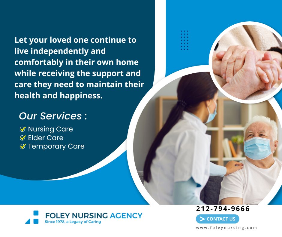 Foley Nursing offers personalized and compassionate care for seniors with an experienced health aide. We help seniors maintain their independence while promoting their physical, emotional, and social well-being.