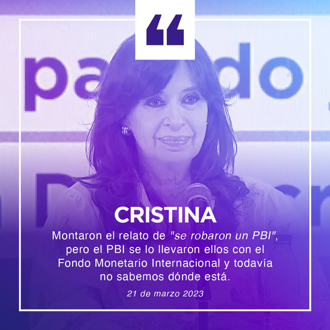 #QuieroVotarACristina