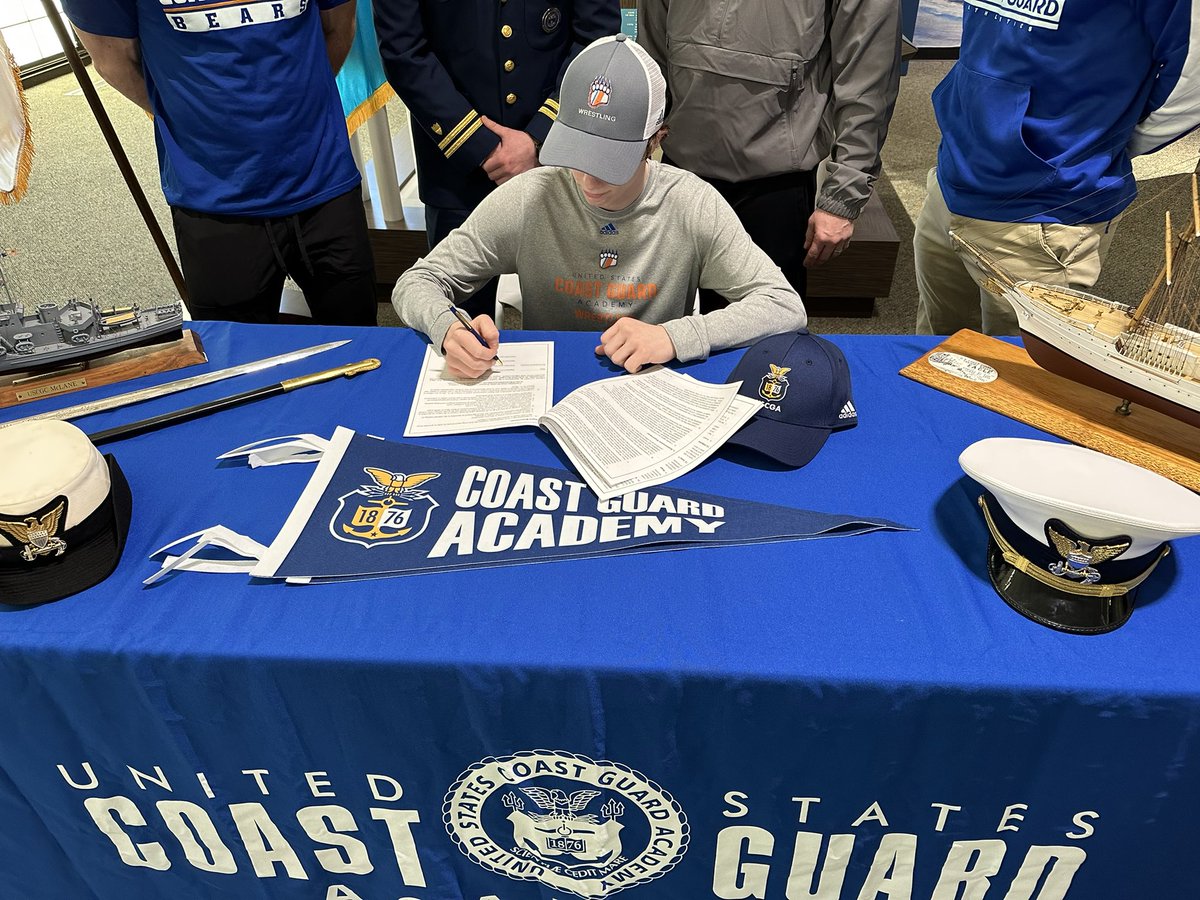 Seneca Wrestling (@senecawrestling) on Twitter photo It’s official! Senior Jackson Bauer signed to serve his country & continue his academic & athletic career at <a href="/USCGAcademy/">U.S. Coast Guard Academy</a> @cga_wrestling -they are getting an amazing young man! Your <a href="/SenecaWrestling/">Seneca Wrestling</a> family is so proud of you! #homegrown #proudcoach <a href="/SenecaFamily/">Seneca High School</a> <a href="/SenAthletics/">Seneca Athletics</a> It’s official! Senior Jackson Bauer signed to serve his country & continue his academic & athletic career at <a href="/USCGAcademy/">U.S. Coast Guard Academy</a> @cga_wrestling -they are getting an amazing young man! Your <a href="/SenecaWrestling/">Seneca Wrestling</a> family is so proud of you! #homegrown #proudcoach <a href="/SenecaFamily/">Seneca High School</a> <a href="/SenAthletics/">Seneca Athletics</a>