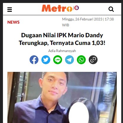 koko_joki's tweet photo. Wah cobaa aja kemarin Mario jokinya di koki, ga mungkin segitu tuhh IPK nya 😉 https://t.co/0isjedB0rI
