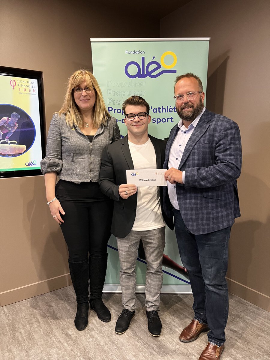 Un énorme merci à la <a href="/fondationaleo/">Fondation Aléo</a> pour cette bourse ce matin 🙏🏼