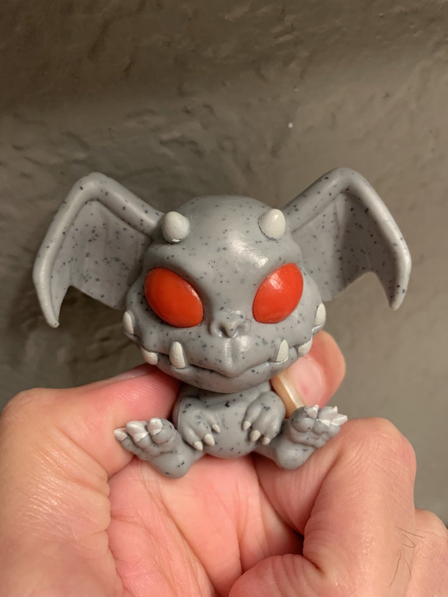 wolfsoul4's tweet photo. Next figure from my #Cryptkins showcase
Cute little gargoyle!
Definitely anticipating the third series coming out soon! https://t.co/nbj3gYT4uJ