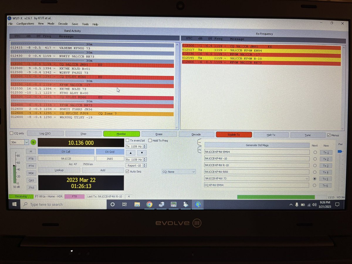 KF4W_Michael's tweet photo. @Hoshnasi @k8mrd Got a Jankapottmus. It’s Alive!! #hamradio #amateurradio #ft8 #diginerd https://t.co/B5ubHqU7VC
