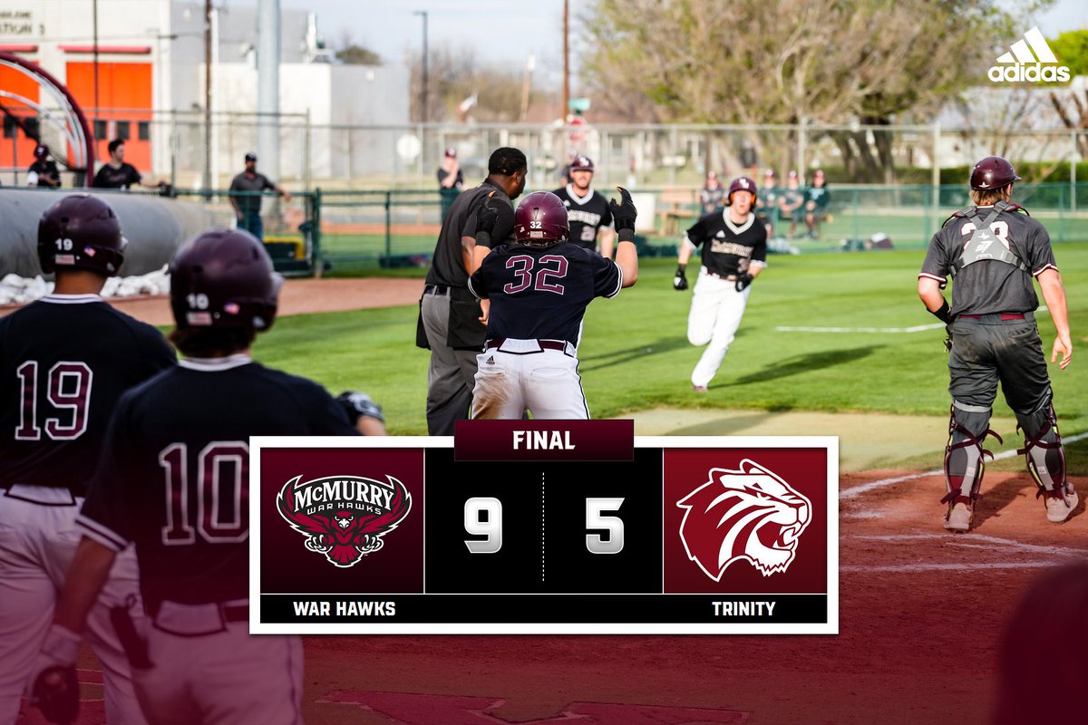 mcmsports's tweet photo. TOP 20 TAKEDOWN - Five-run seventh sends War Hawks past #19 Trinity 💥🦅 https://t.co/1JtJPxAxJ7