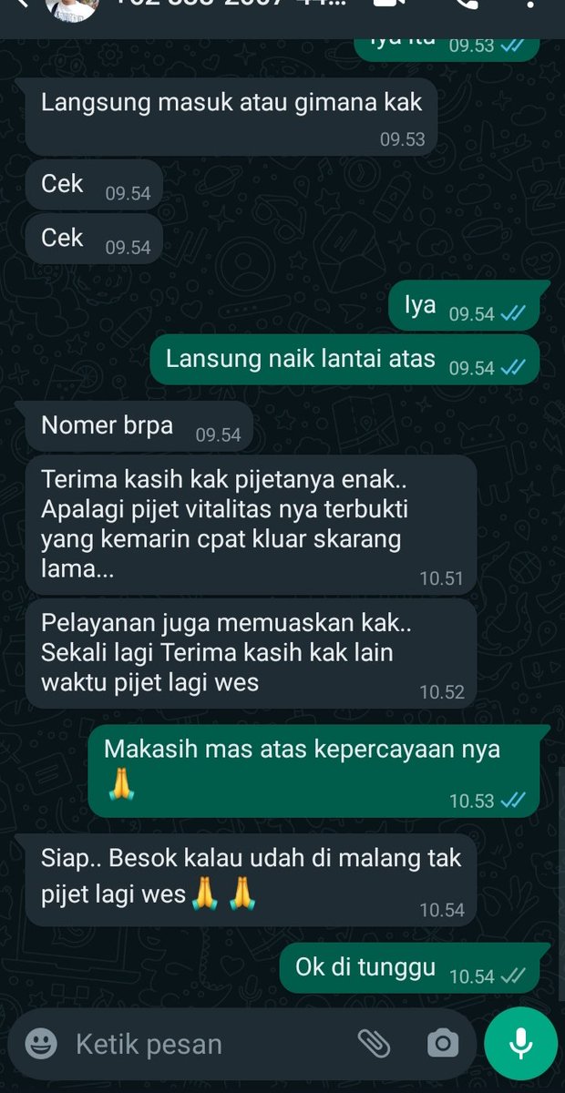 Pijat Malang ( Zee ) tweet media
