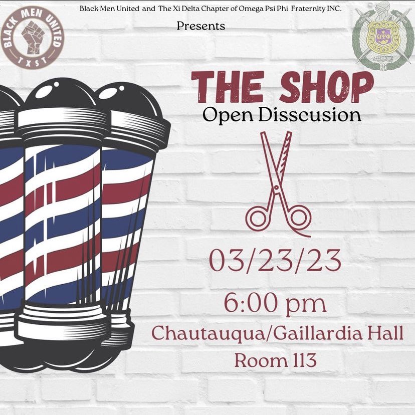 This Thursday,  we will be collaborating with <a href="/TxStateBMU/">Black Men United</a> to host an open discussion about things occurring in the Black community! Pull up and participate!
