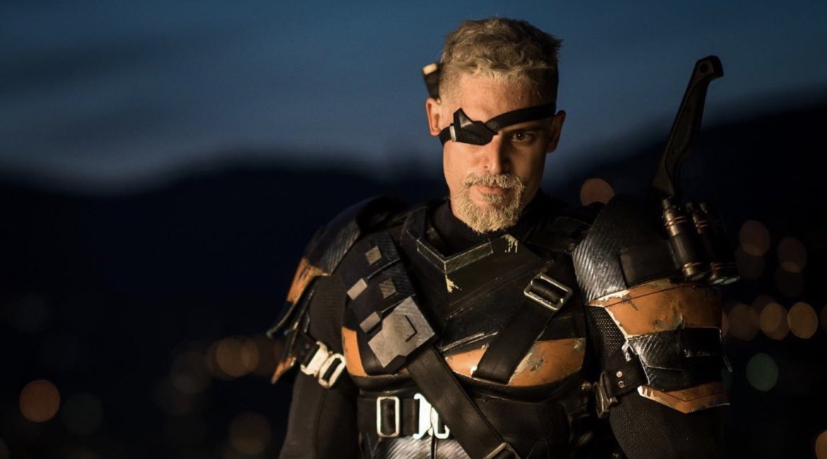 UsUnitedJustice's tweet photo. Zack Snyder really delivered this 11/10 casting and design for Deathstroke for Warner Brothers to do NOTHING. WITH. IT. https://t.co/asCEoZDWQc